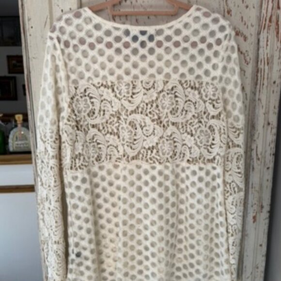 ANTHROPOLOGIE SUNDAY IN BROOKLYN INTERLUDE LACE TOP - Picture 5 of 6